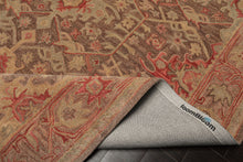 Multi Size Brown Taupe Coral Color Hand Tufted  Wool Traditional Oriental Rug