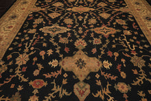 12x18 Charcoal, Beige, Sage Color Hand Knotted Soumak Wool Traditional Oriental Rug