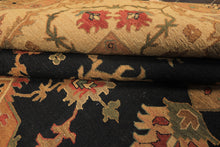 12x18 Charcoal, Beige, Sage Color Hand Knotted Soumak Wool Traditional Oriental Rug
