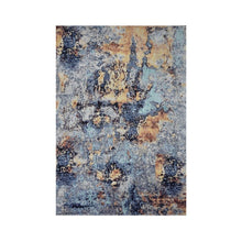 Multi Size Gray, Blue Color Handmade Micro Printed Victoria Design Traditional Oriental Area Rug - Oriental Rug Of Houston