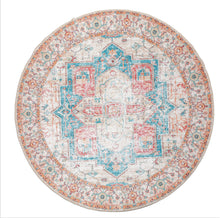 LoomBloom Multi Sizes Beige Machine Made Traditional Medallion Flatweave Polyester Oriental Area Rug