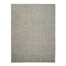 9x12 Gray, Slate Hand Knotted 100% Wool Sherpa Design Tibetan Oriental Area Rug