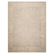 9'x12' Moss Hand Knotted Afghan Oushak Traditional Wool Oriental Area Rug