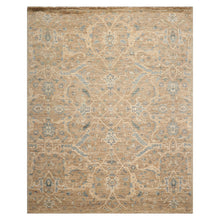 8'x10' Beige Hand Knotted Khyber Traditional Wool Oriental Area Rug