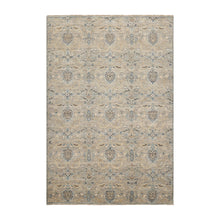 6x9 Gray Hand Knotted Traditional Wool Oriental Area Rug