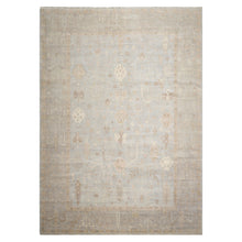10X14 Mint, Taupe, Brown Color Hand Knotted Afghan Oushak Wool Traditional Oriental Rug