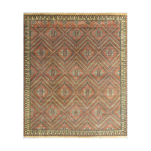 Multi Size Multi Size Coral Hand Knotted Traditional Oushak Wool Oriental Area Rug - Oriental Rug Of Houston