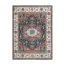 Multi Size Navy Hand Knotted Traditional Oushak Wool Oriental Area Rug - Oriental Rug Of Houston