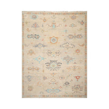 Multi Size Beige, Aqua, Gray Color Hand Knotted Oriental Wool Arts & Crafts/Mission Oriental Rug