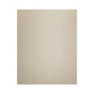 LoomBloom Multi Sizes Beige Hand Woven Contemporary Herringbone New Zealand Wool Oriental Area Rug