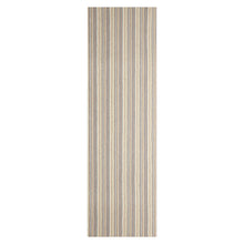 LoomBloom Multi Sizes Ivory Hand Woven Contemporary Striped New Zealand Wool Oriental Area Rug