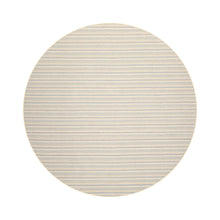 LoomBloom Multi Sizes Ivory Hand Woven Contemporary Striped 100% New Zealand Wool Oriental Area  Rug