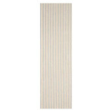 LoomBloom Multi Sizes Ivory Hand Woven Contemporary Striped 100% New Zealand Wool Oriental Area  Rug