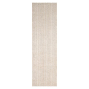 LoomBloom Multi Size Beige Hand Tufted Contemporary Berber Herringbone New Zealand Wool Oriental Area Rug