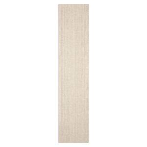 LoomBloom Multi Size Beige Hand Tufted Contemporary Textured Ribbed New Zealand Wool  Oriental Area Rug