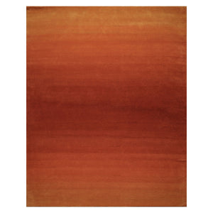 LoomBloom Multi Color Hand Tufted Modern & Contemporary Ombre Designer Wool Oriental Area Rug