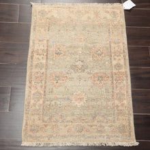 2'x3' Mint Hand Knotted Oushak Afghan Oushak New Zealand Wool Oriental Area Rug