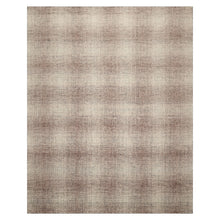 LoomBloom Multi Size Ivory Hand Hooked Modern & Contemporary Plaid Wool Oriental Area Rug