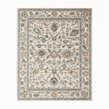 loomBloom Multi Size Ivory Hand Tufted Handmade Modern & Contemporary Floral Wool Oriental Area Rug