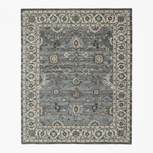 loomBloom Multi Size Light Blue Hand Tufted Handmade Modern & Contemporary Floral Wool Oriental Area Rug