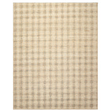 Multi Size Taupe Ivory Teal Color Hand Loomed  Wool Contemporary Oriental Rug