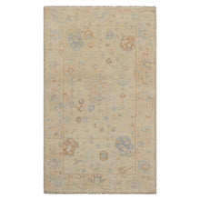 3x5 Beige, Sage, Gray Color Hand Knotted Turkish Wool Arts & Crafts/Mission Oriental Rug
