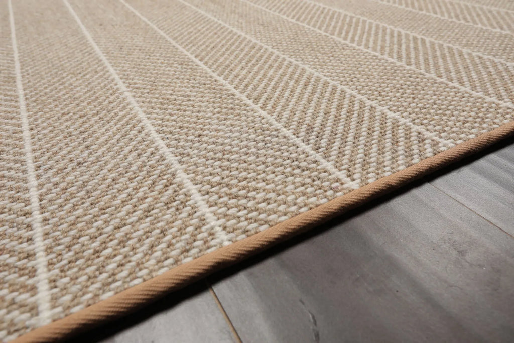Multi Size Tan Hand Woven Herringbone Flatweave Oriental Area Rug ...