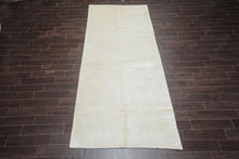 Runner Off White, , Color Hand Knotted Tibetan Viscose Moden & Contemporary Oriental Rug