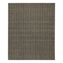 8x10 Tan, Dark gray, Color Hand Loomed  Wool & Jute Modern & Contemporary Oriental Rug