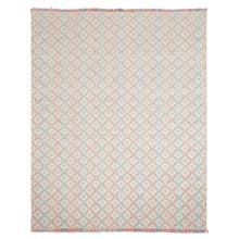 Multi Size White Coral Slate grey Color Hand Woven  Wool Modern & Contemporary Oriental Rug
