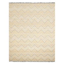 Multi Size Mustard yellow Ivory Beige Color Hand Woven  Wool Modern & Contemporary Oriental Rug