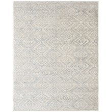 Multi Size Hand Knotted Wool Gray, Blue Oushak Southwestern Rug