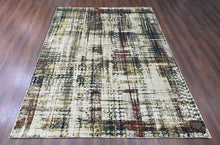 9x12 Beige, Gray, Rust Color Power Loom Oushak Wool Modern Oriental Rug