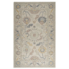 Multi Size Beige Gray Mint Color Hand Loomed  Wool  Oriental Rug
