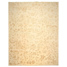 12x15 Ivory, Khaki, Color Hand Knotted Indo Tibetan Wool Transitional Oriental Rug