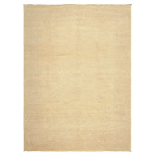 9x12 Ivory, Gray, Taupe Color Hand Knotted Peshawar Wool Transitional Oriental Rug