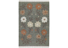 Multi Size Gray Moss Ivory Color Hand Woven Kilim Jute Traditional Oriental Rug