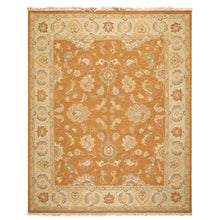 8x10 Caramel, Beige, Taupe Color Hand Knotted Soumak Wool Traditional Oriental Rug