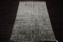 6x9 Taupe, Gray, Brown Color Hand Loomed Sherpa 100% Bamboo Silk  Oriental Rug