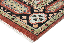 9x12 Rust, Sage, Beige Color Hand Knotted Oushak Wool Traditional Oriental Rug