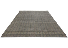 8x10 Tan, Dark gray, Color Hand Loomed  Wool & Jute Modern & Contemporary Oriental Rug