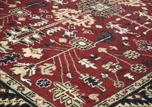 8x10 Rust, Gray, Beige Color Hand Knotted Oushak Wool Traditional Oriental Rug