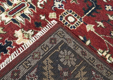 8x10 Rust, Gray, Beige Color Hand Knotted Oushak Wool Traditional Oriental Rug