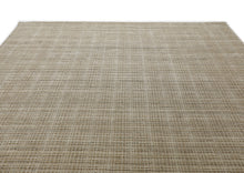 8x10 Tan, Beige, Color Hand Loomed  Wool & Jute Modern & Contemporary Oriental Rug