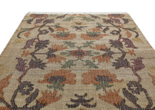 Multi Size Beige Sage Peach Color Hand Woven Kilim Jute Traditional Oriental Rug