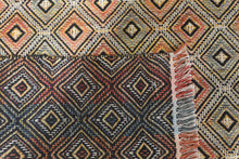 Multi Size Light gold Black Ivory Color Hand Woven  Wool Modern & Contemporary Oriental Rug