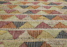 Multi Size Beige coral Gold Color Hand Woven Kilim Jute Southwestern Oriental Rug