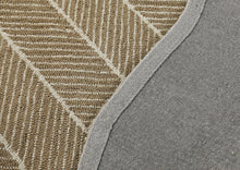Multi Size Tan Beige Color Hand Hooked Leaf Jute loop Contemporary Oriental Rug