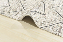 Multi Size Ivory Black Beige Color Hand Woven  Wool Modern & Contemporary Oriental Rug