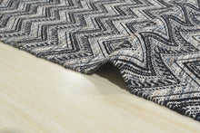Multi Size Black Slate Gray Ivory Color Hand Woven  Wool Modern & Contemporary Oriental Rug